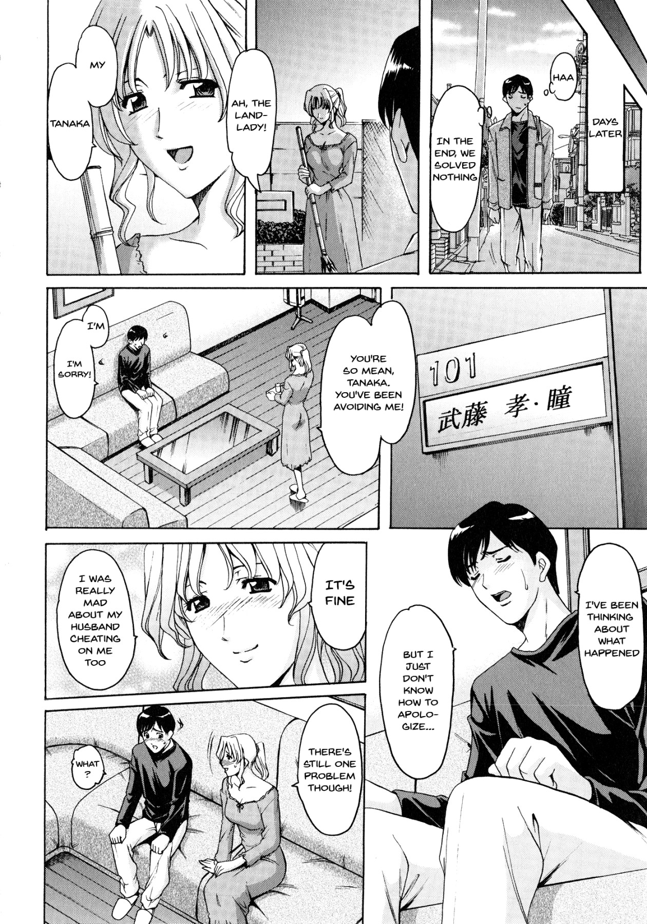 Hentai Manga Comic-A Seductive Older Woman's Apartment-Read-180